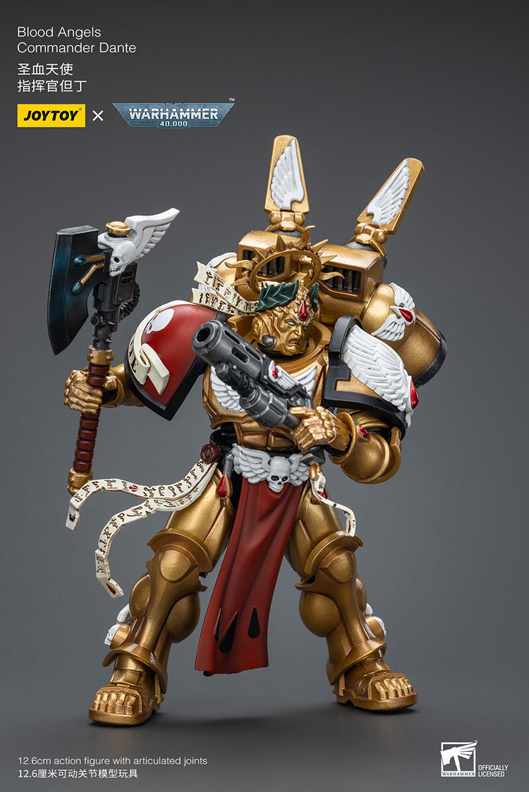 JoyToy WH40K Blood Angels Commander Dante