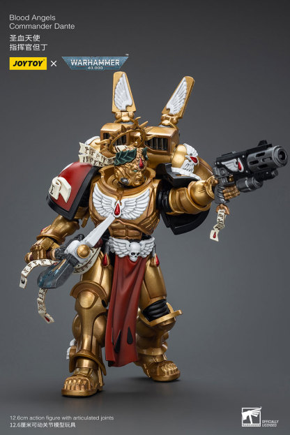 JoyToy WH40K Blood Angels Commander Dante
