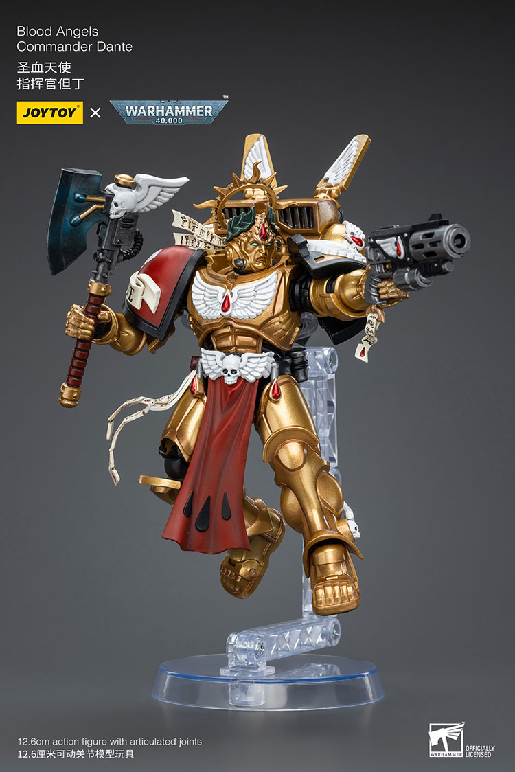 JoyToy WH40K Blood Angels Commander Dante – Joytoy Figure - JOYTOY