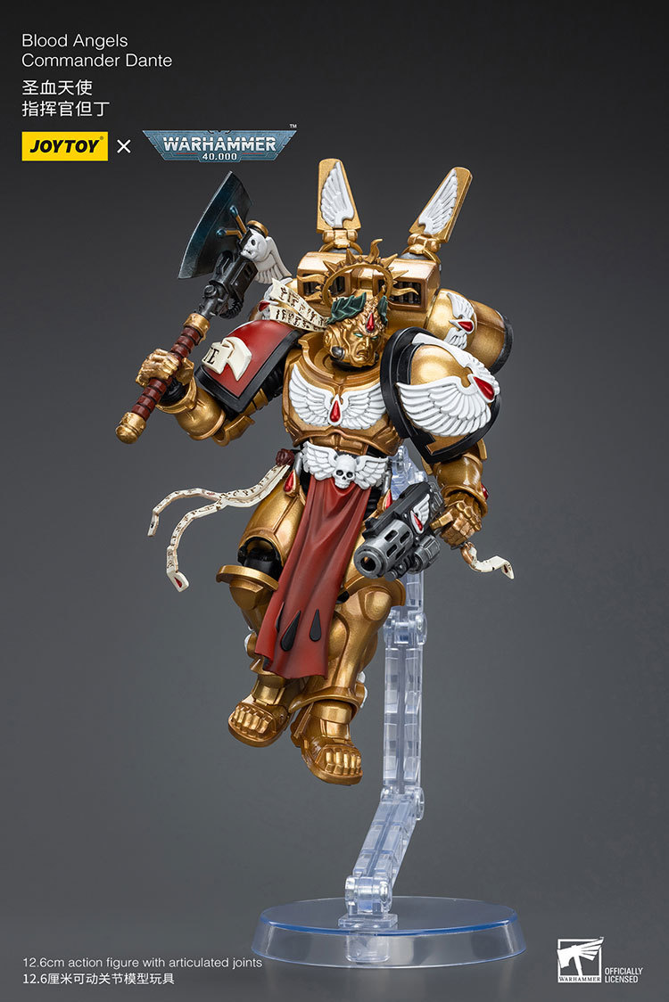 JoyToy WH40K Blood Angels Commander Dante