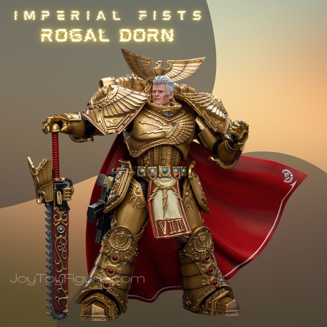 JoyToy WH40K Imperial Fists Primarch of the Vllth Legion Rogal