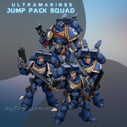 JoyToy WH40K Ultramarines Jump Pack Squad