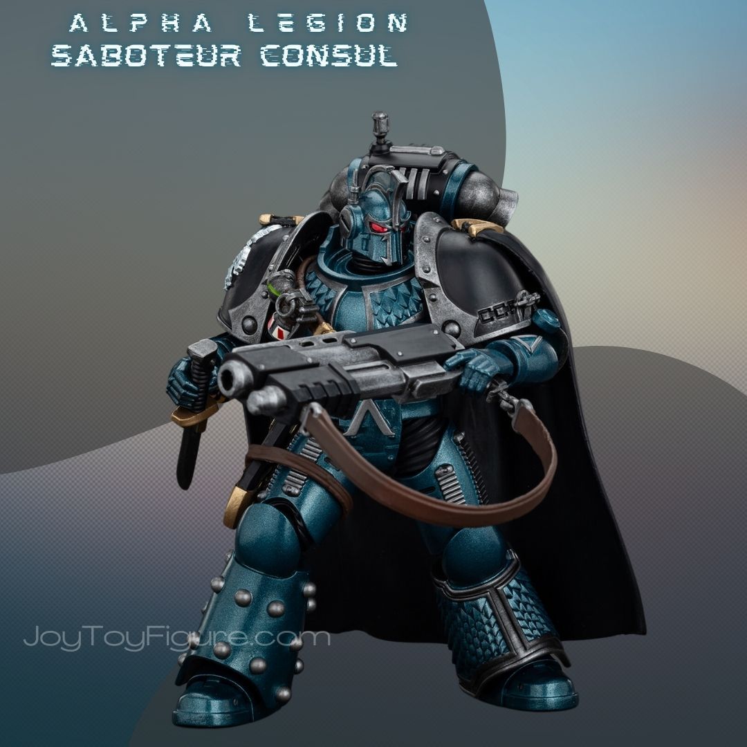 JoyToy WH40K The Horus Heresy Alpha Legion Saboteur Consul