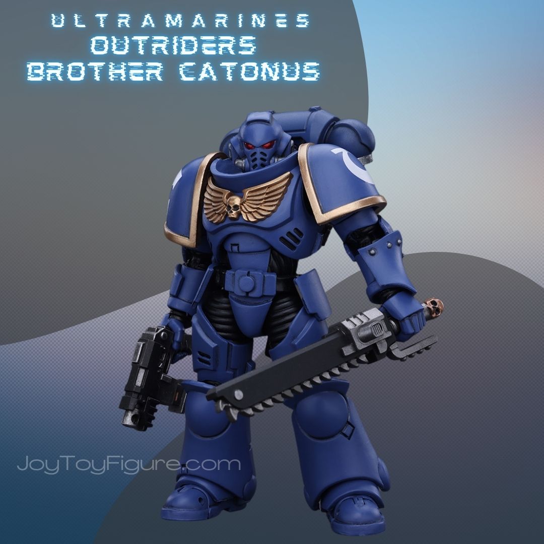 JoyToy WH40K Space Marines Outriders Brother Catonus