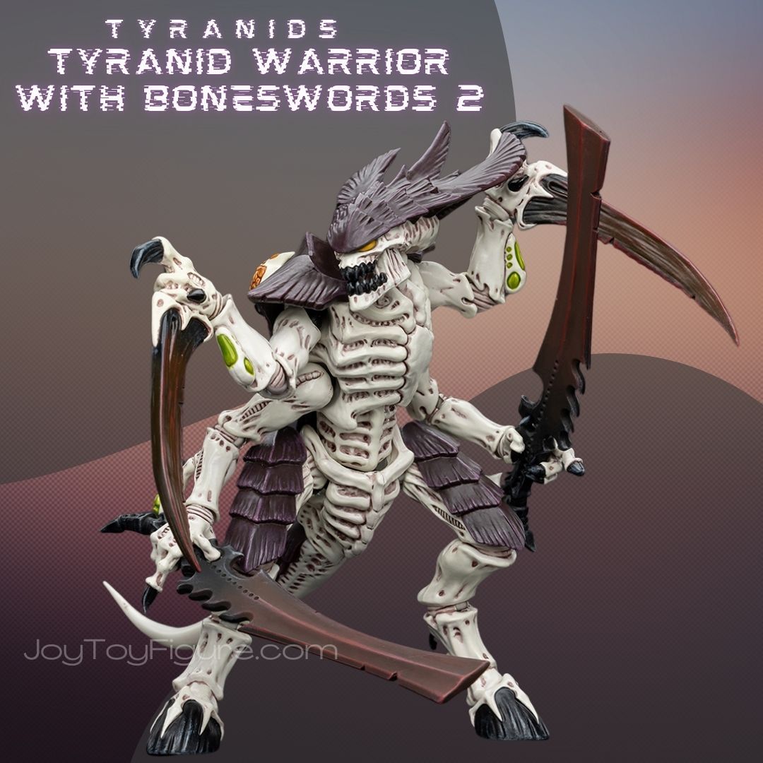 JoyToy WH40K Tyranids Hive Fleet Leviathan Tyranid Warrior with