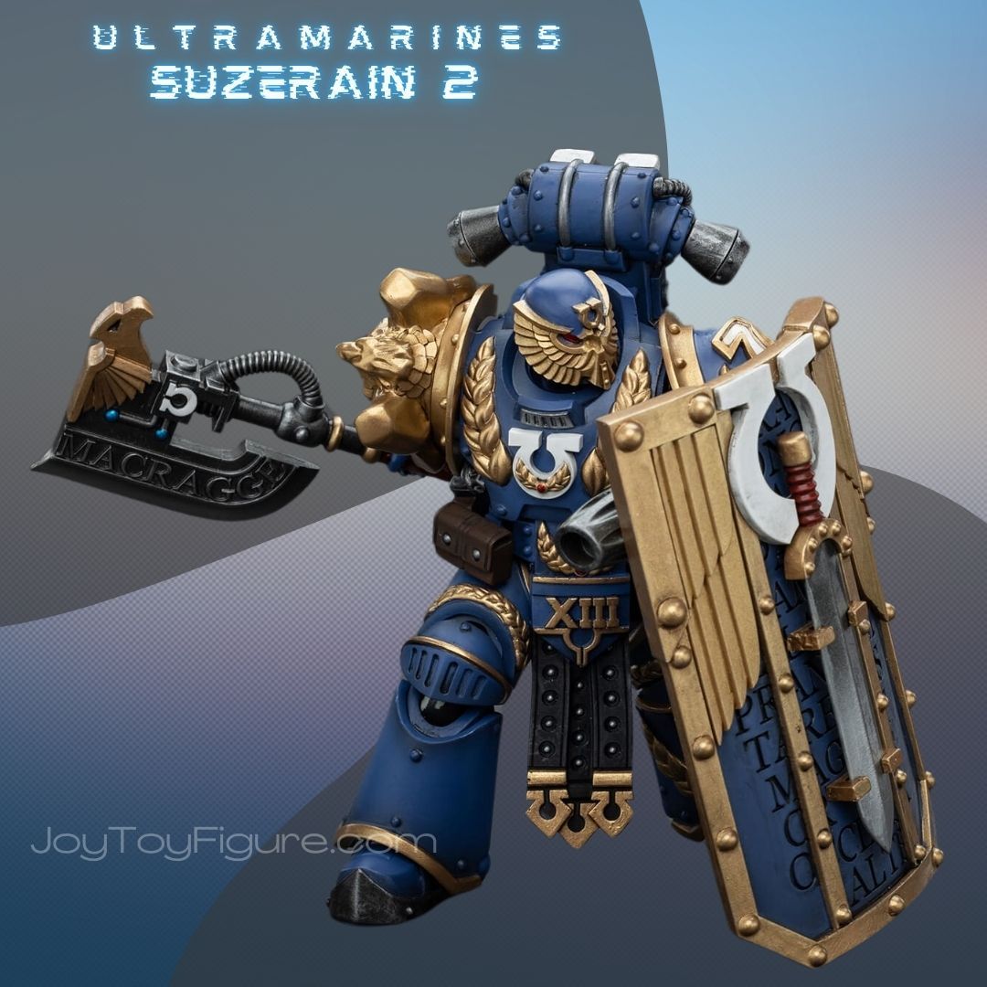 JoyToy WH40K Ultramarines Invictarus Suzerain Squad Suzerain 2