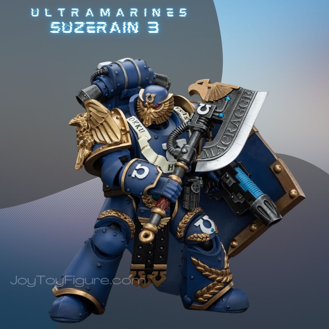 JoyToy WH40K Ultramarines Invictarus Suzerain Squad Suzerain 3