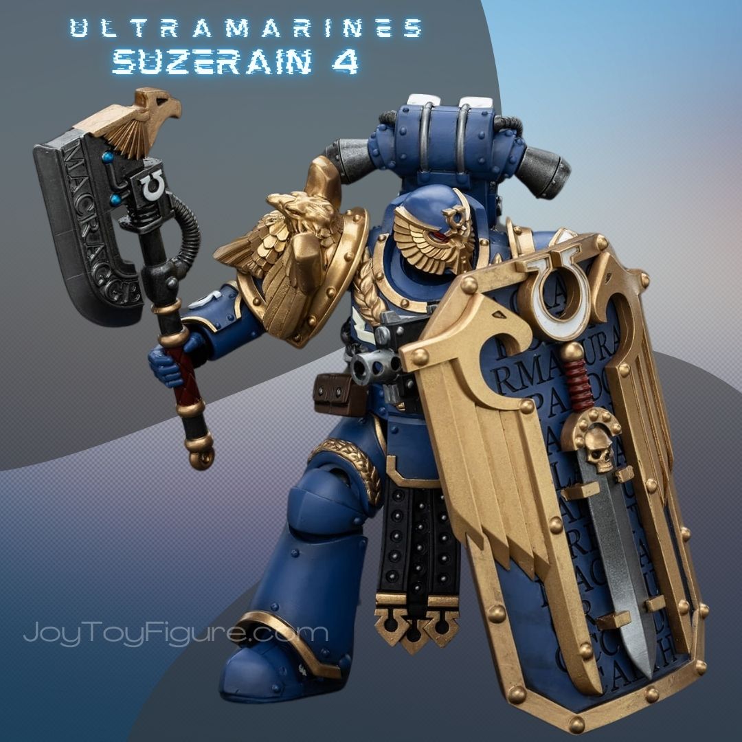 JoyToy WH40K Ultramarines Invictarus Suzerain Squad Suzerain 4
