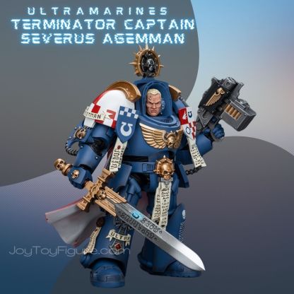 JoyToy WH40K Ultramarines Terminator Captain Severus Agemman