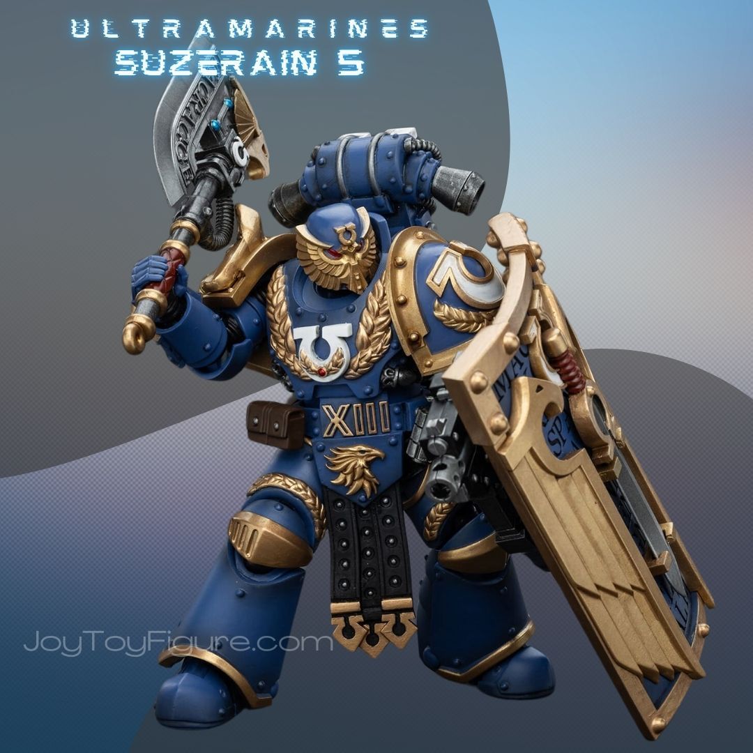 JoyToy WH40K Ultramarines Invictarus Suzerain Squad Suzerain 5