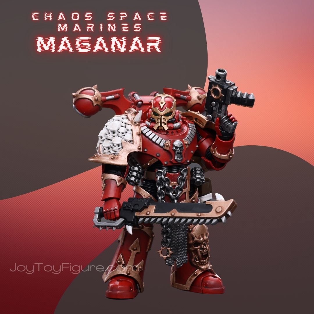 JoyToy WH40K Chaos Space Marines Crimson Slaughter Maganar