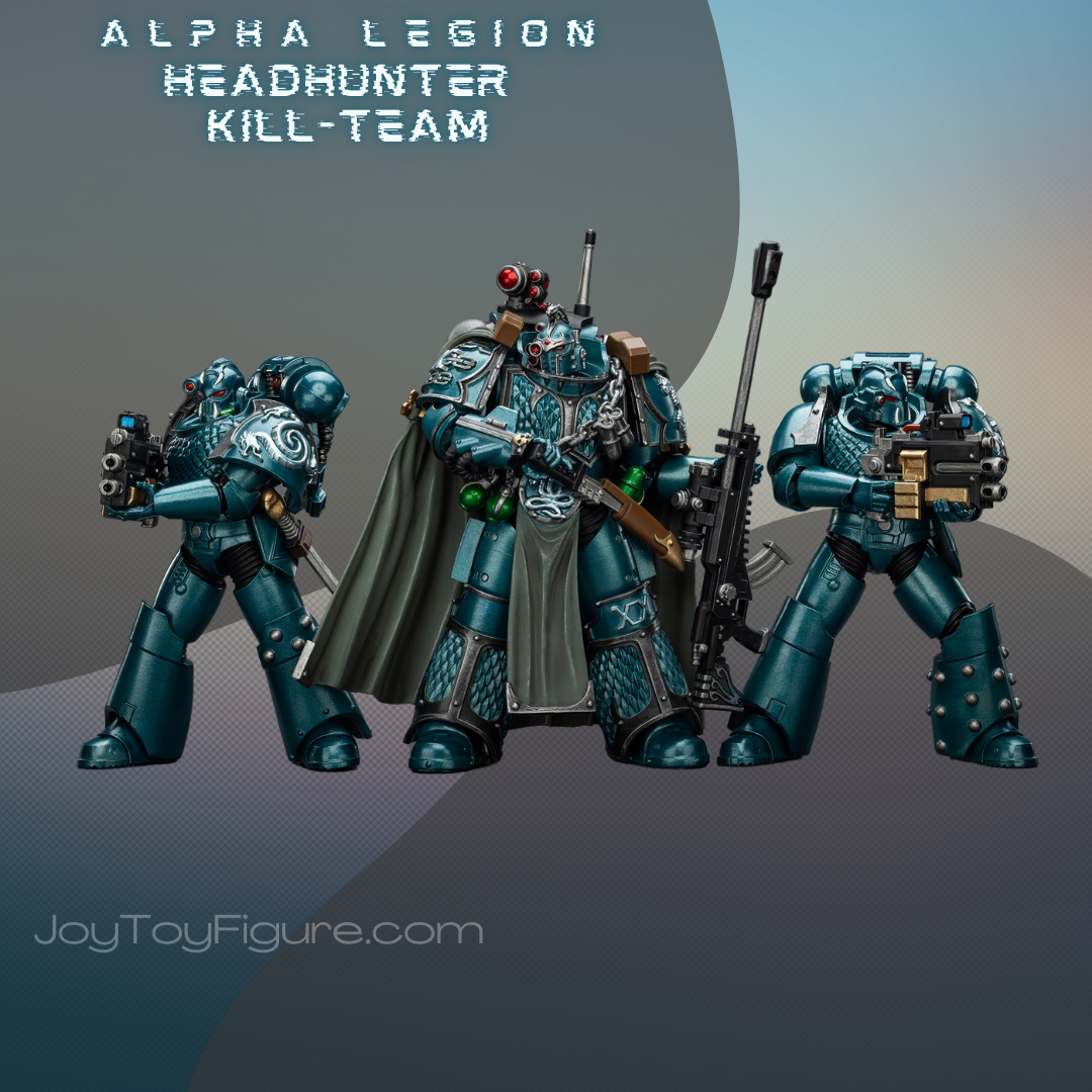 JoyToy WH40K The Horus Heresy Alpha Legion Headhunter Kill-Teams
