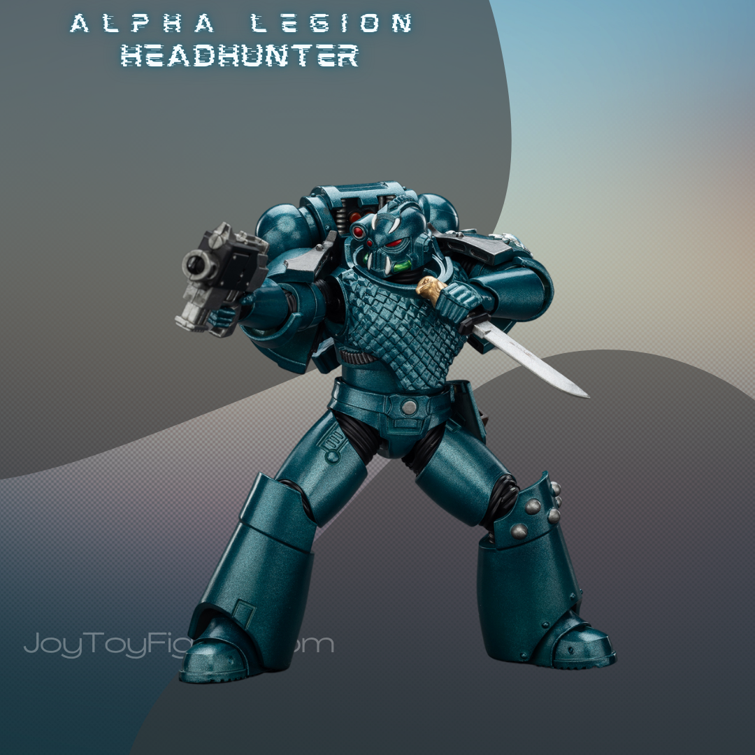 JoyToy WH40K The Horus Heresy Alpha Legion Headhunter Kill-Teams