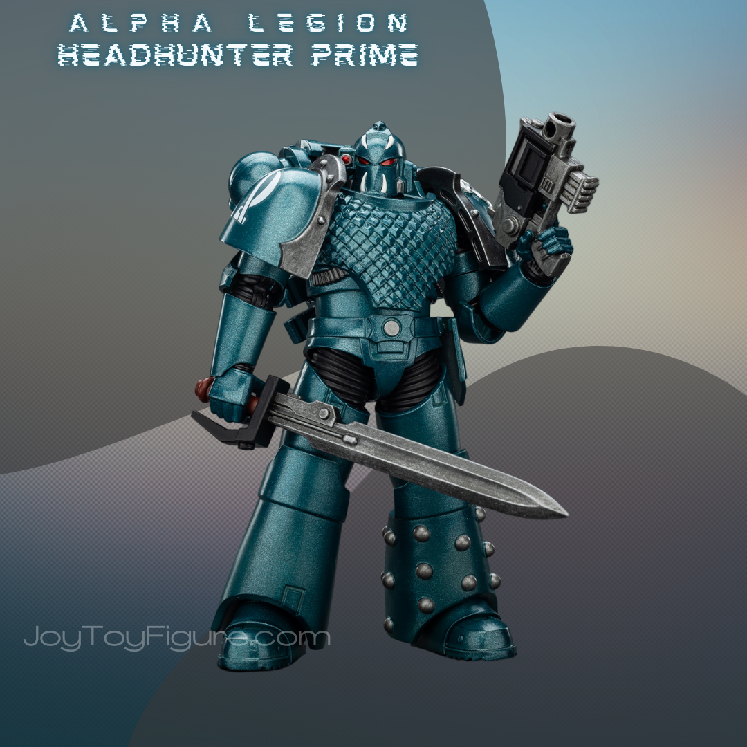 JoyToy WH40K The Horus Heresy Alpha Legion Headhunter Prime