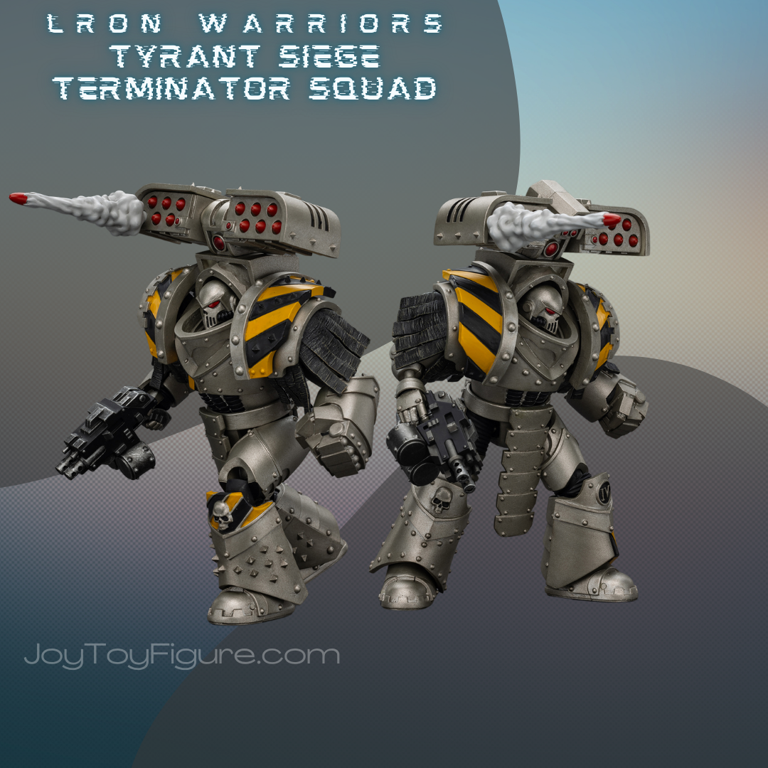 JoyToy WH40K MKIII lron Warriors Tyrant Siege Terminator Squad