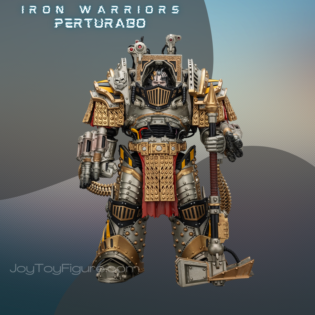 JoyToy WH40K Iron Warriors Perturabo, Primarch of the lVth Legion