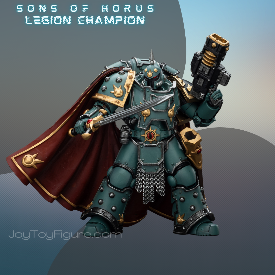JOYTOY WH40K Sons of Horus Warmaster Horus Primarch of the