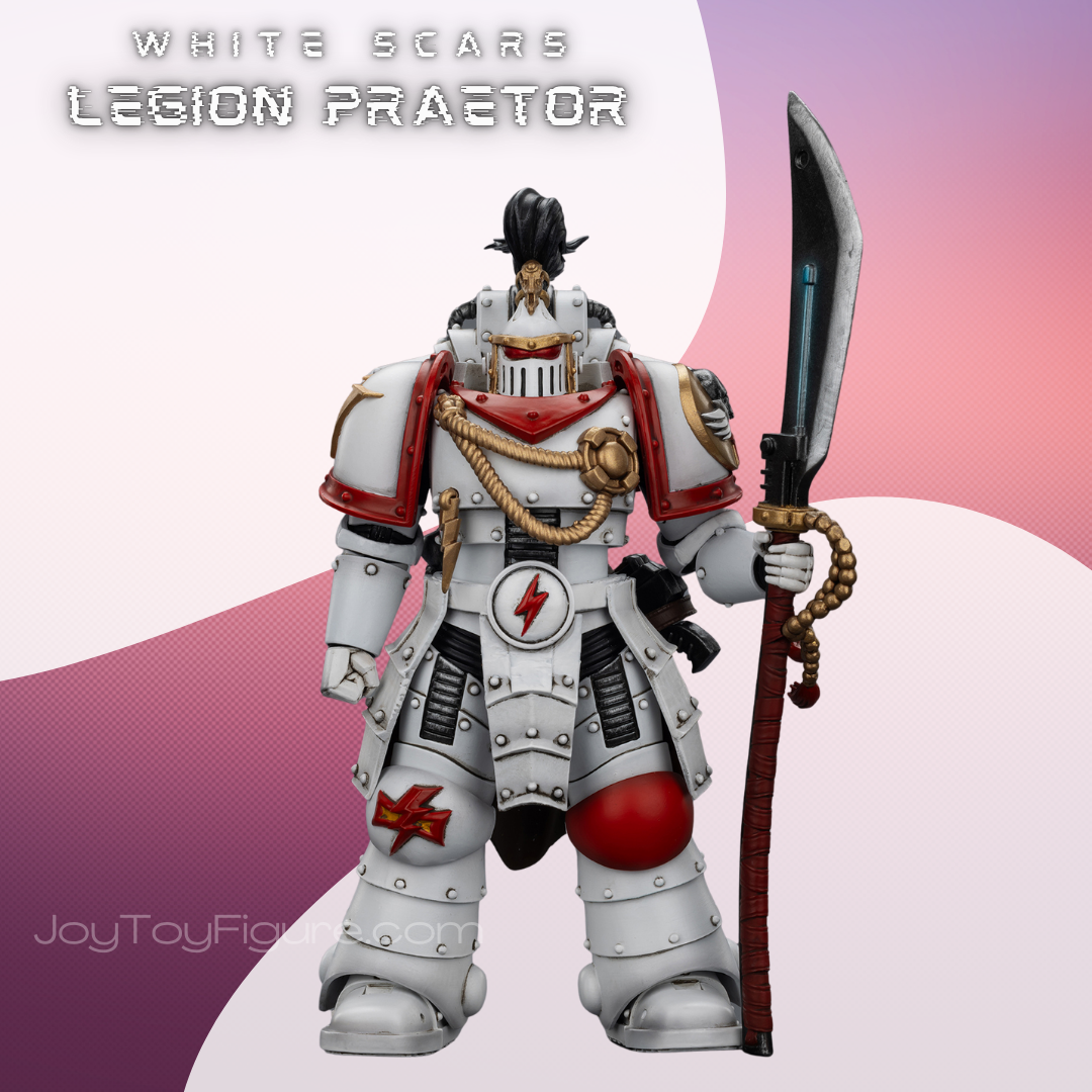 JoyToy Warhammer The Horus Heresey White Scars Legion Praetor