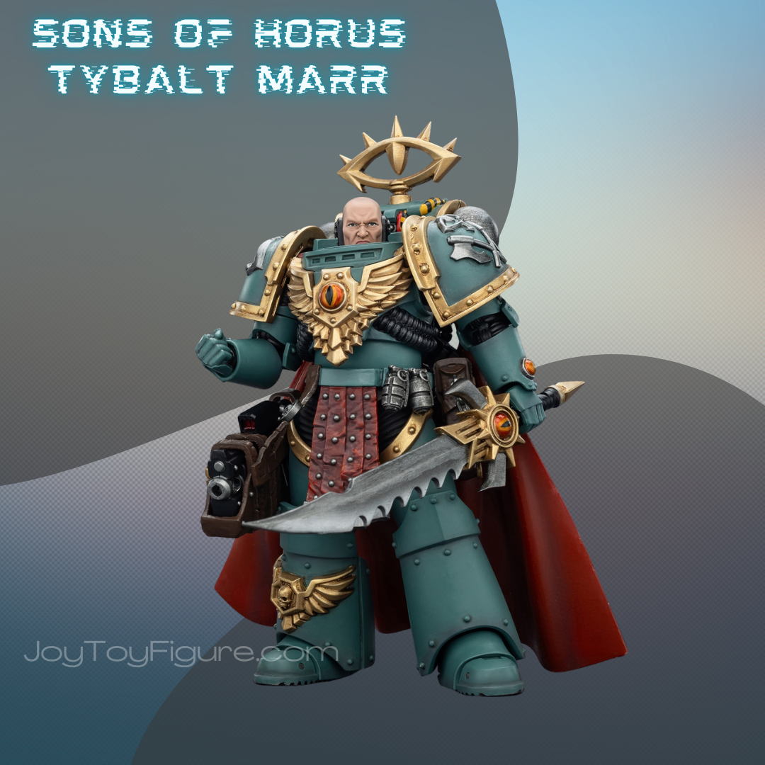 JoyToy Warhammer The Horus Heresy Sons of Horus Tybalt Marr Captain of the 18th Company