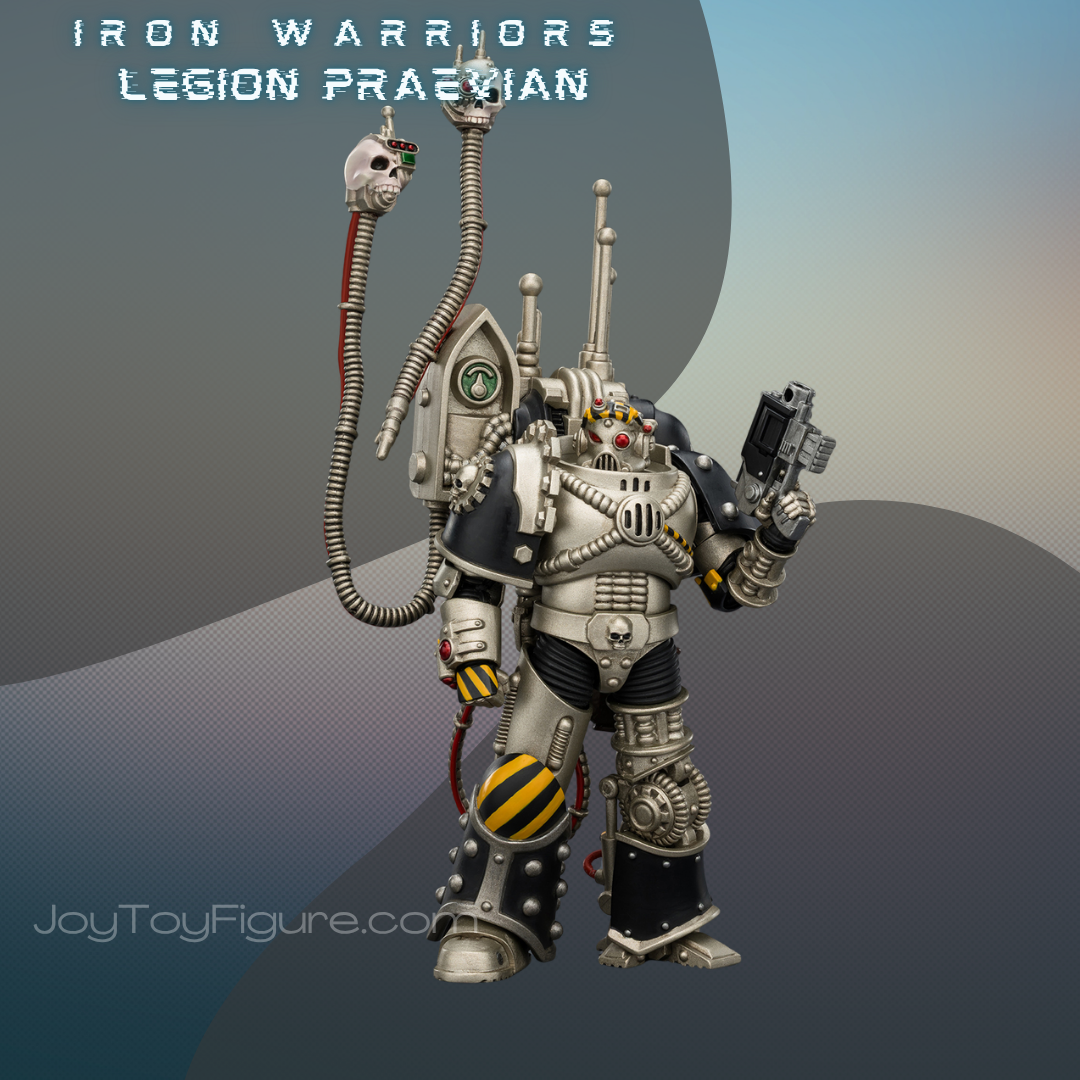 JoyToy Warhammer The Horus Heresy Iron Warriors Legion Praevian with Bolt Pistol