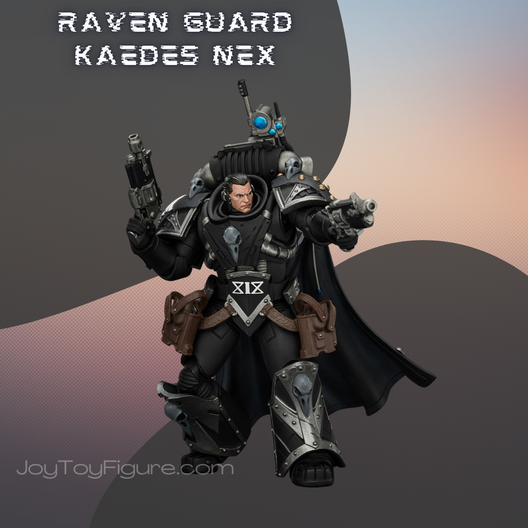 JoyToy Warhammer The Horus Heresy Raven Guard Kaedes Nex, the Blood Crow with Fulcrum hand cannons