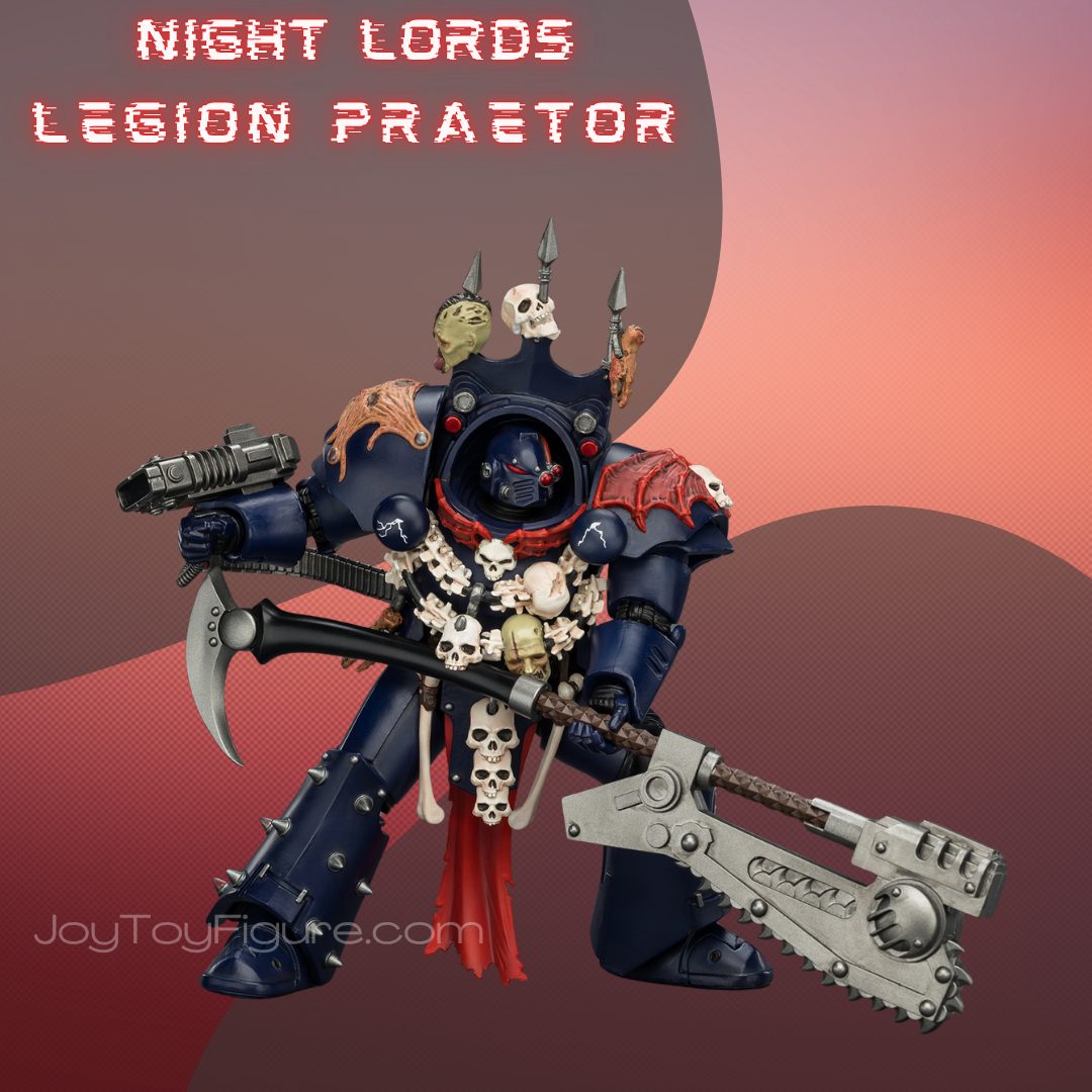 JoyToy Warhammer The Horus Heresy Night Lords Legion Praetor in Tartaros Terminator Armour