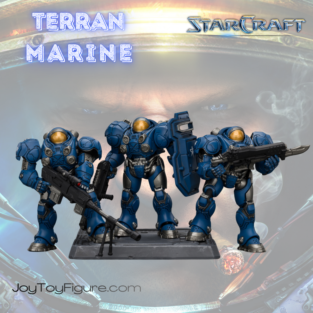 JoyToy Starcraft Terran Marine Set