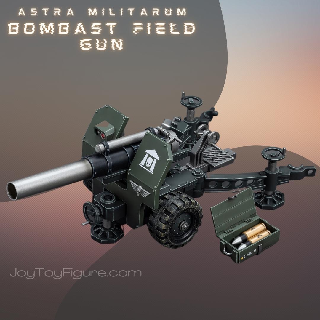 JoyToy WH40K Astra Militarum Ordnance Team with Bombast Field Gun