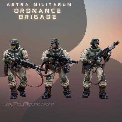 JoyToy WH40K Astra Militarum Ordnance Team with Malleus Rocket Launcher