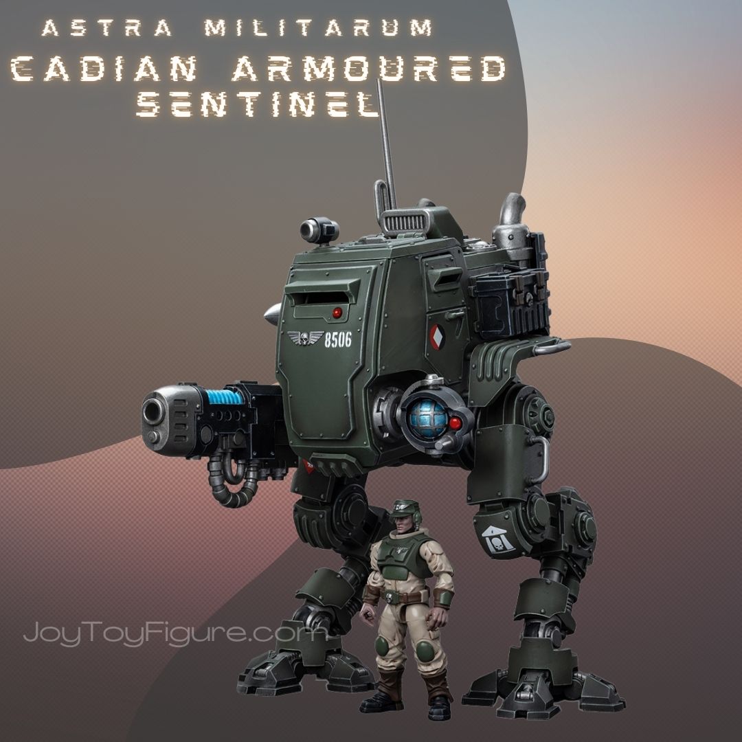 JoyToy WH40K Astra Militarum Cadian Armoured Sentinel – Joytoy