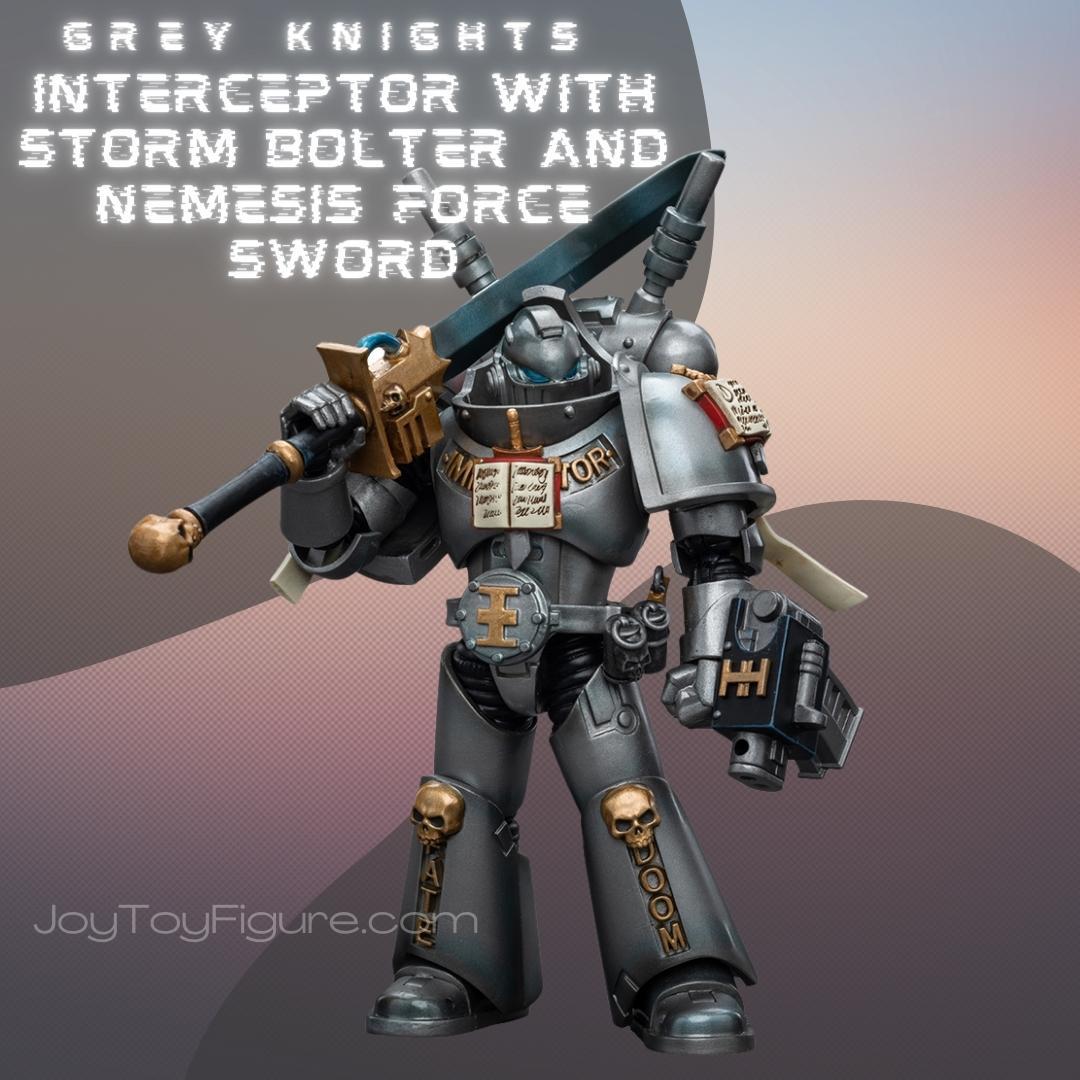 JoyToy WH40K Grey Knights Interceptor Squad Set of 3