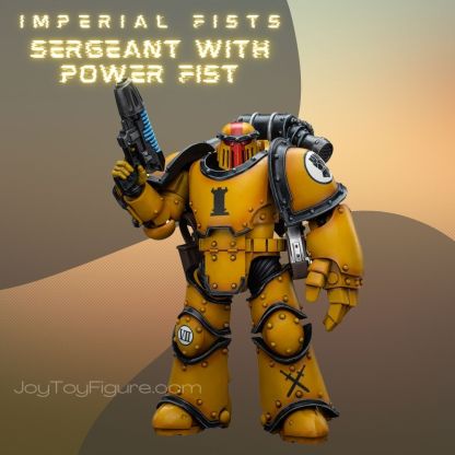 JoyToy WH40K Imperial Fists Legion MKIII Tactical Squad Set of 4