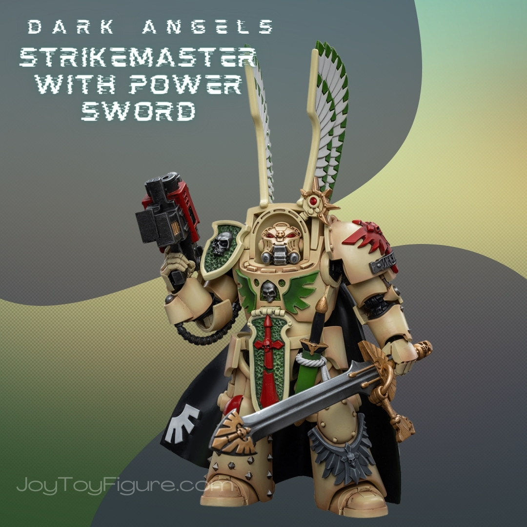 H K POTER 慶翔 JoyToy WH40K Dark Angels Deathwing Strikemaster with Power Sword
