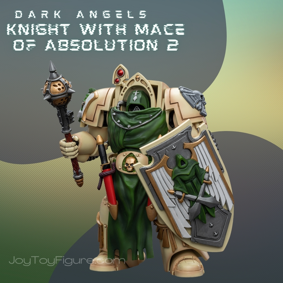 JoyToy WH40K Dark Angels Deathwing Knight with Mace of Absolution 2