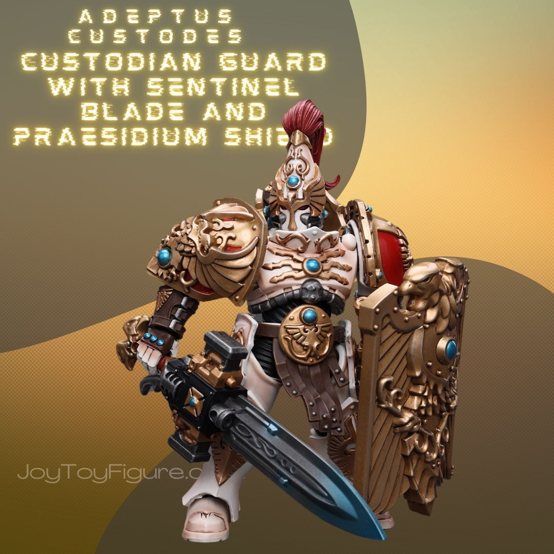 JOYTOY WH40K Adeptus Custodes Solar Watch Custodian Guard with