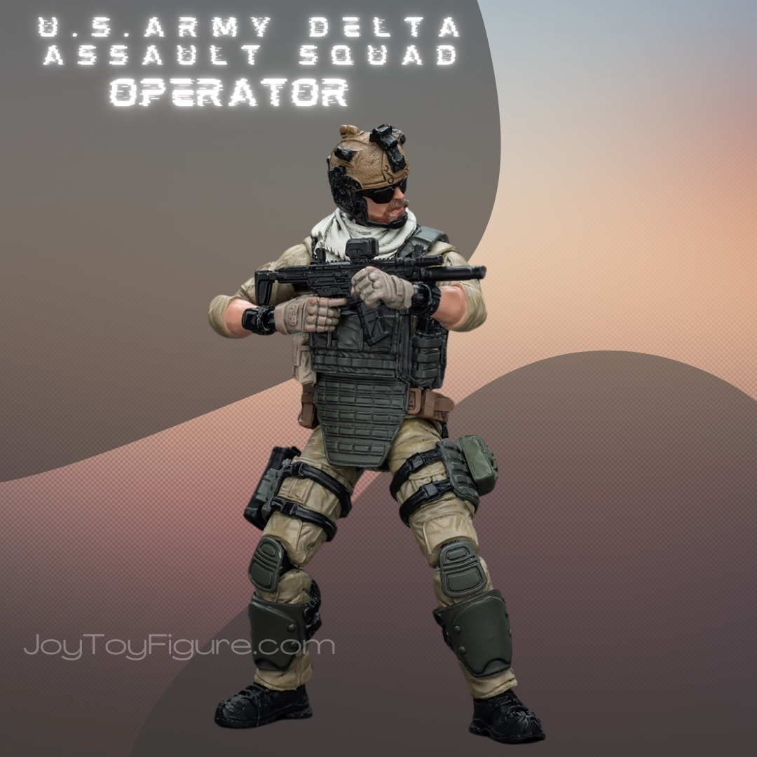 JOYTOY Action Figure U.S.Army Delta Assault Squad