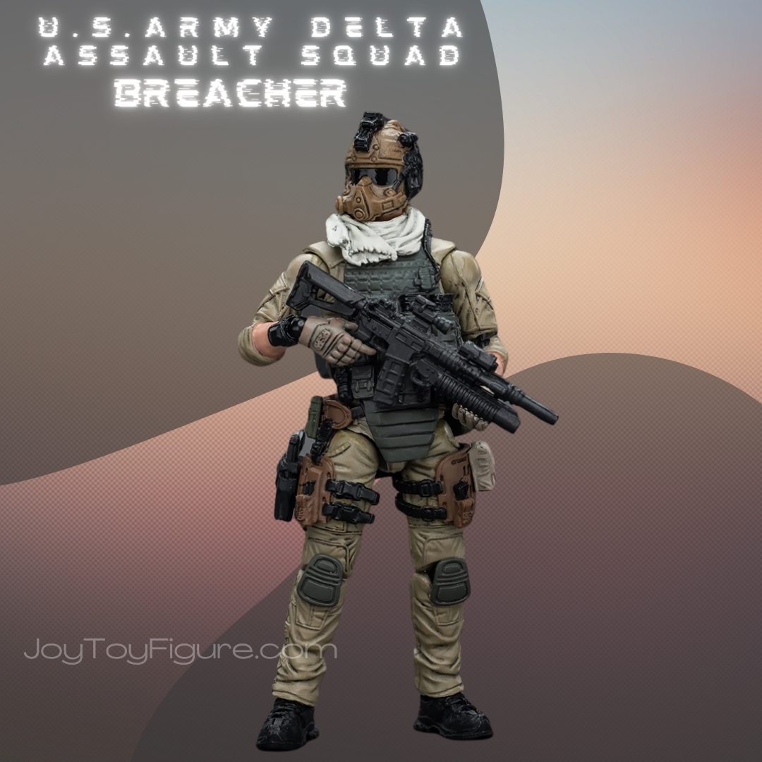JOYTOY Action Figure U.S.Army Delta Assault Squad