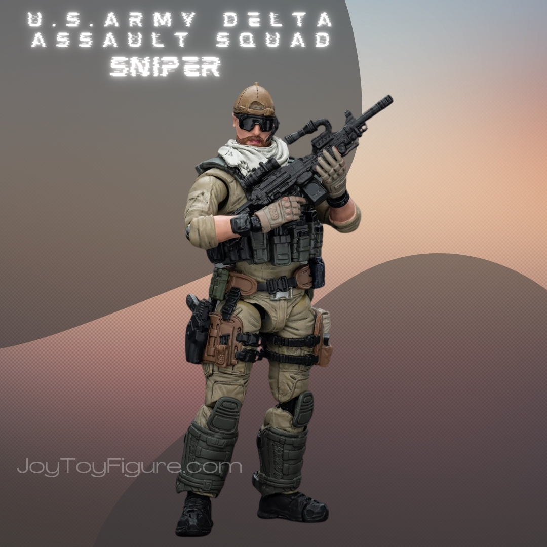 JOYTOY Action Figure U.S.Army Delta Assault Squad