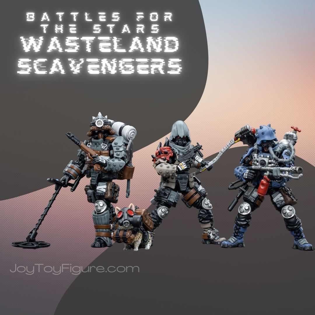 JoyToy Battles for the Stars Wasteland Scavengers Set – Joytoy