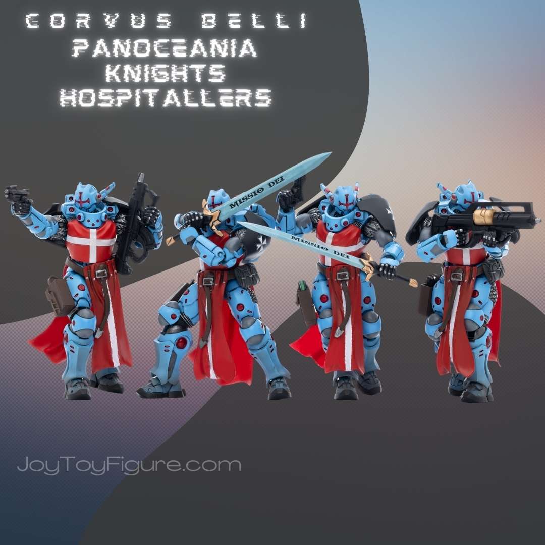 JoyToy Infinity Corvus Belli PanOceania Knights Hospitallers Set