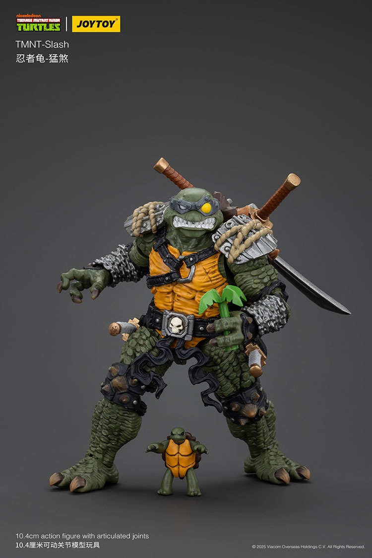 タートルズ　Slash フィギュア Teenage Mutant Ninja Turtles - Slash Soft Vinyl Figure – Mondo