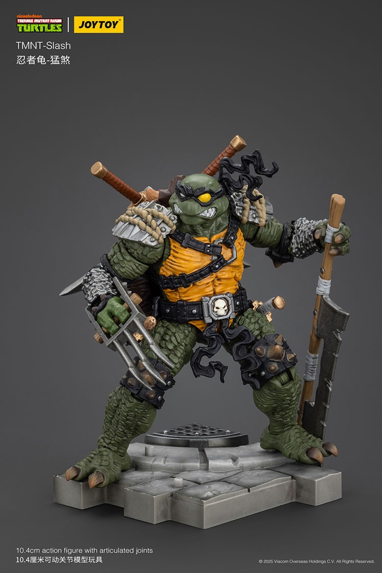 JoyToy Action Figure TMNT-Slash – Joytoy Figure - JOYTOY Action