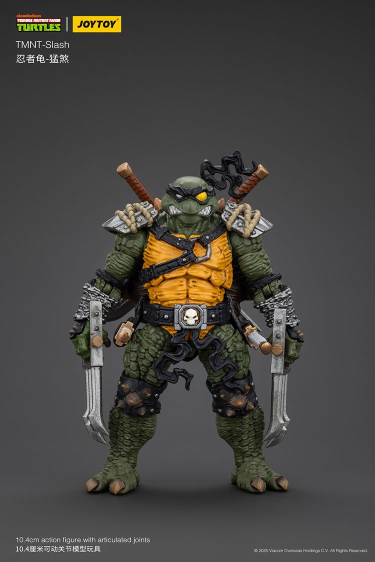 JoyToy Action Figure TMNT-Slash – Joytoy Figure - JOYTOY Action