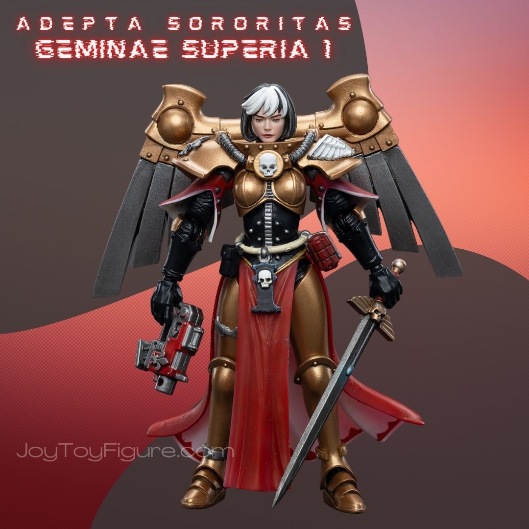 ゲームキャラクター JOYTOY Warhammer 40K The Living Saint Amazon.com: JOYTOY Warhammer 40,000 1/18 Action Figure Adepta