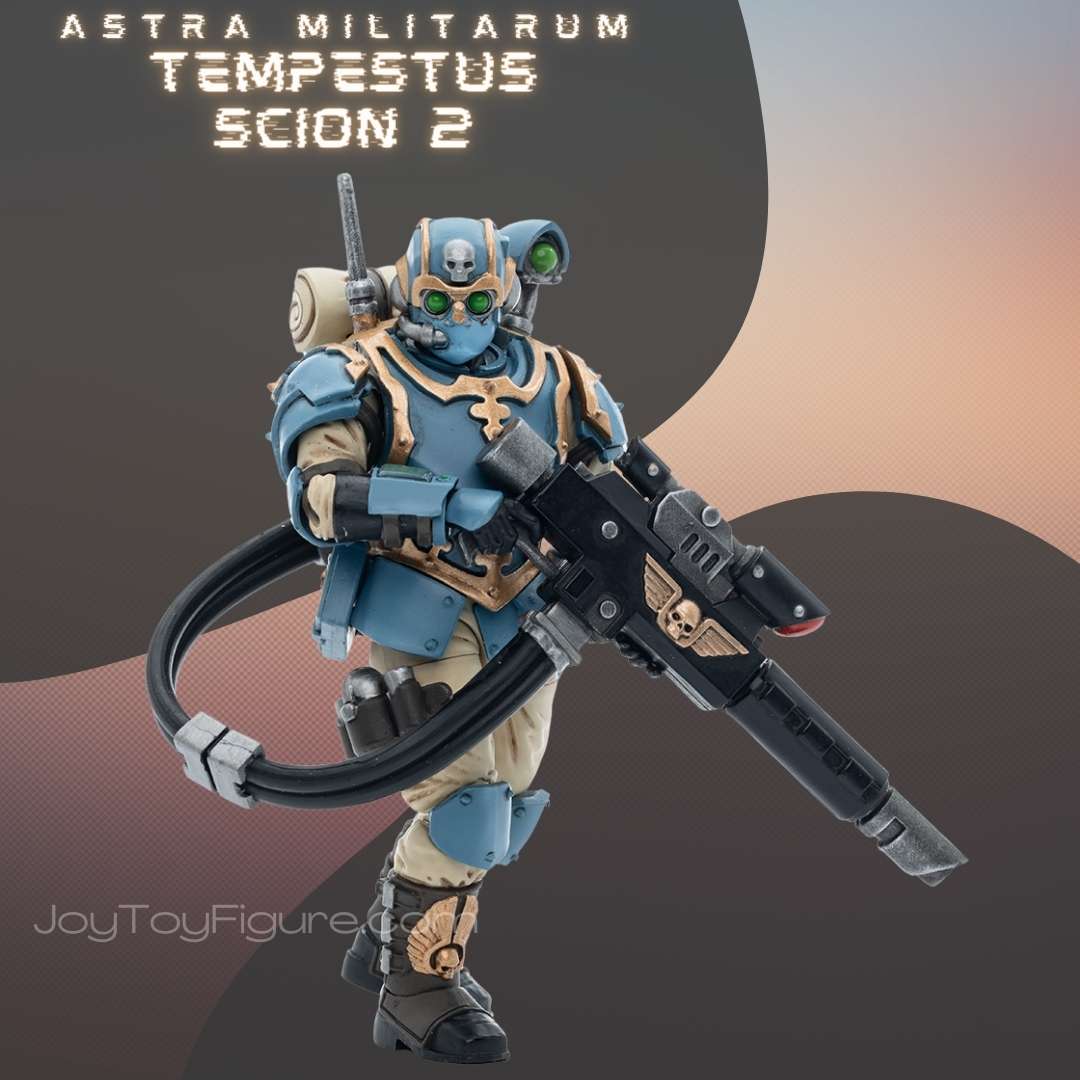 JoyToy WH40K Astra Militarum Tempestus Scions Squad 55th Kappic