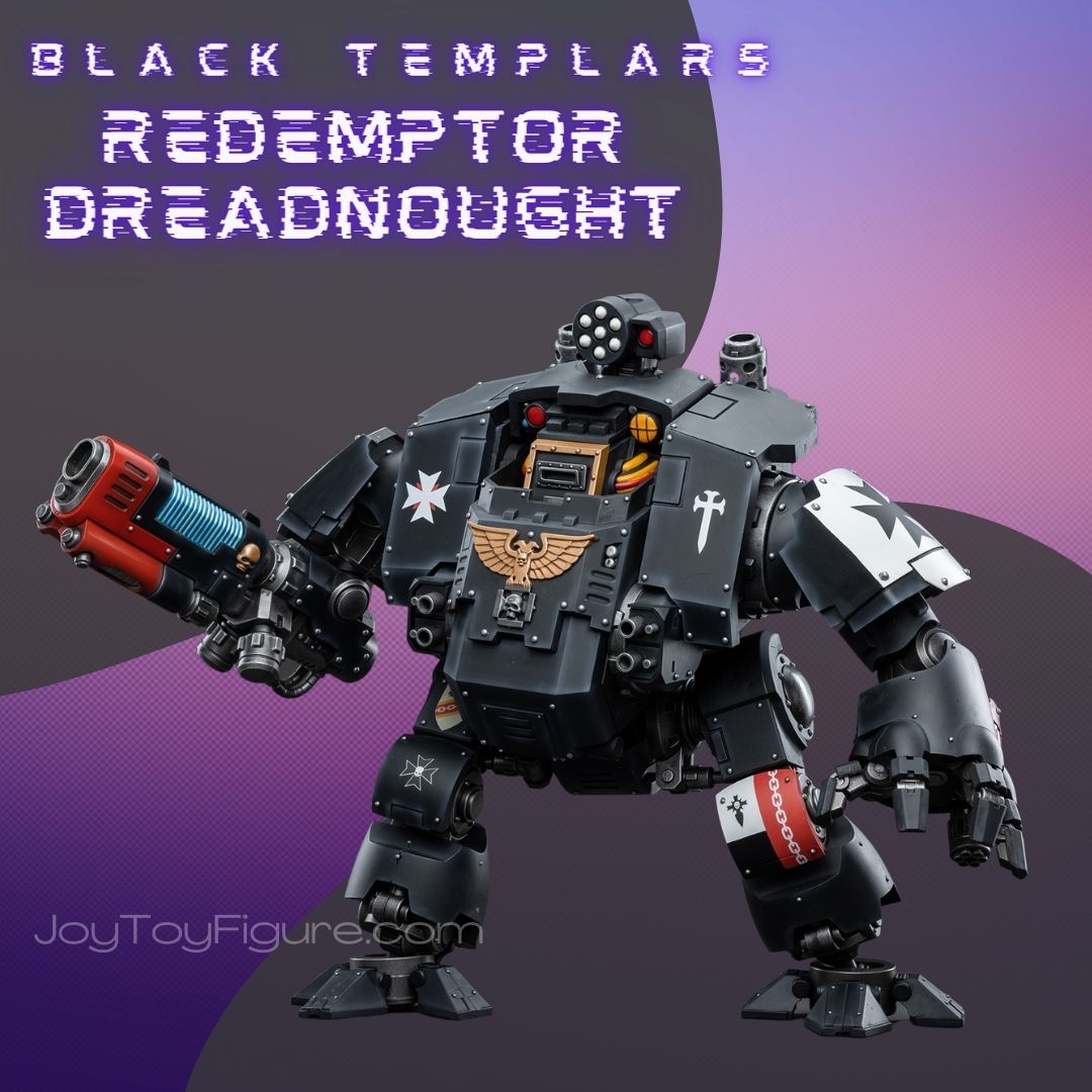 JoyToy WH40K Black Templars Redemptor Dreadnought – Joytoy Figure