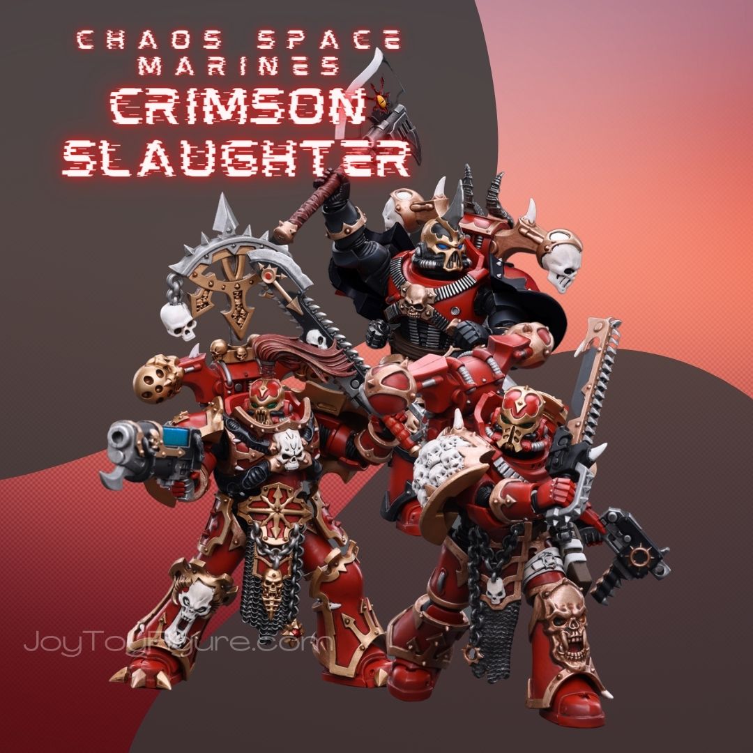 JoyToy WH40K Chaos Space Marines Crimson Slaughter Set – Joytoy