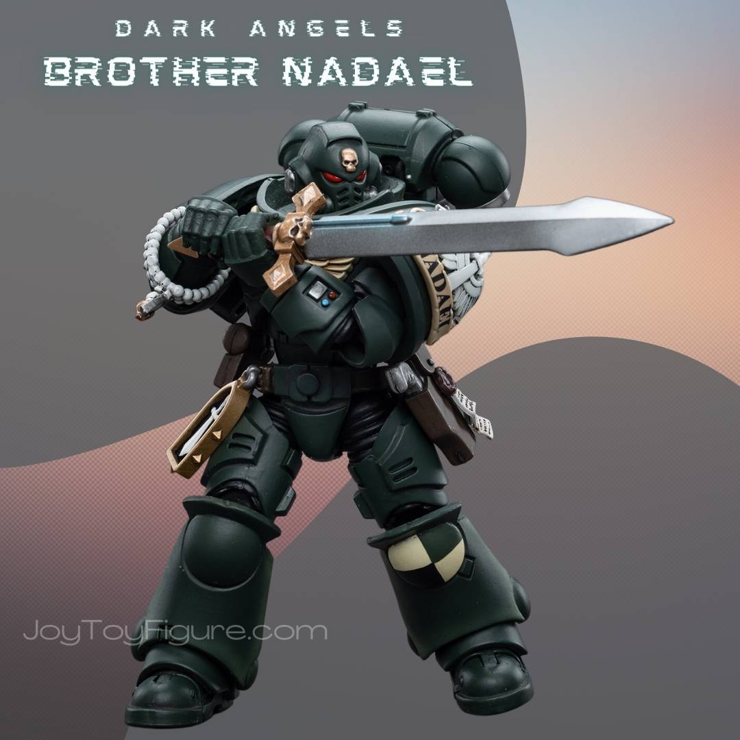 JoyToy WH40K Dark Angels Intercessors Brother Nadael – Joytoy