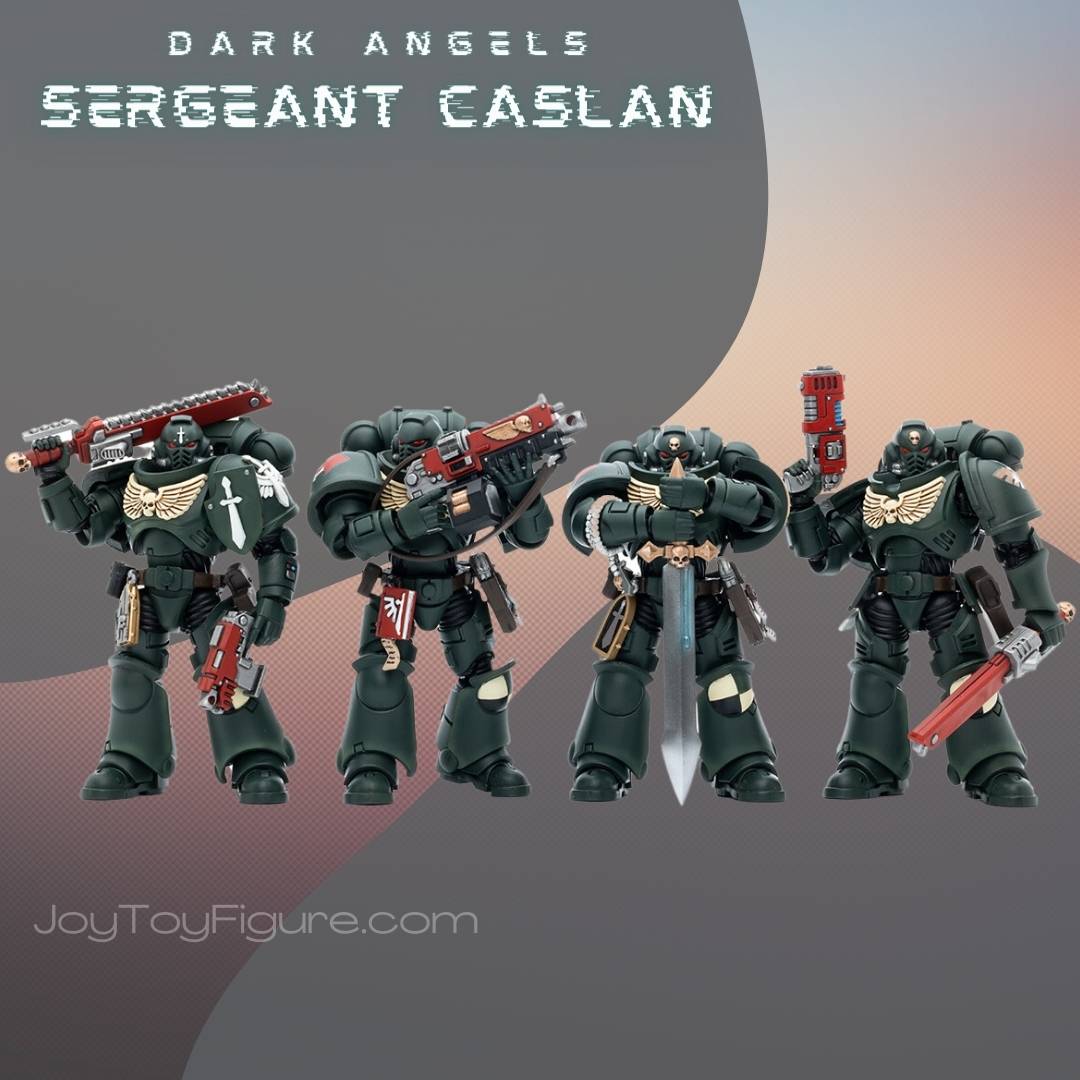 JoyToy WH40K Dark Angels Intercessors Set – Joytoy Figure - JOYTOY