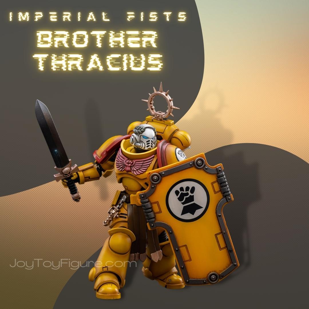 JoyToy WH40K Imperial Fists Veteran Brother Thracius – Joytoy